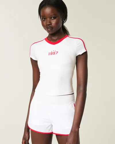 Gilly Hicks Active Graphic Baby Tee