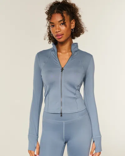 Gilly Hicks Active Recharge Bow Double Zip Jacket