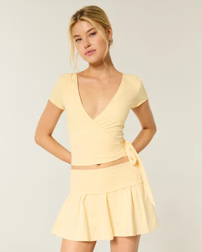 Gilly Hicks Active Recharge Foldover Skortie