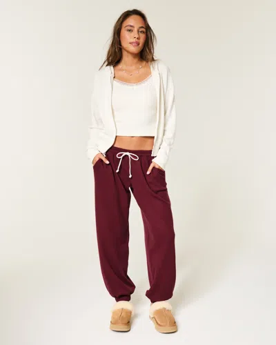 Gilly Hicks Always Cozy Waffle Baggy Joggers