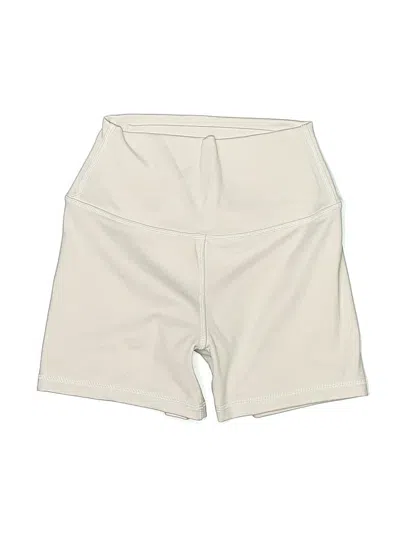 Pre-owned Gilly Hicks Athletic Shorts In Ivory