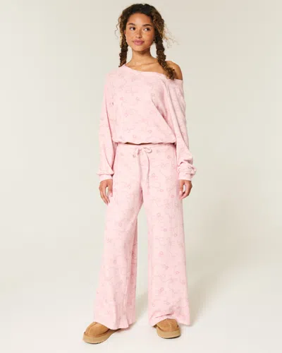 Gilly Hicks Baggy Cozy Waffle Pants