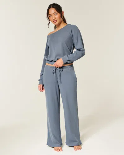 Gilly Hicks Baggy Cozy Waffle Pants