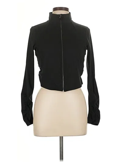 Pre-owned Gilly Hicks Cardigan Sweater In Black