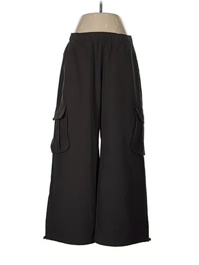 Pre-owned Gilly Hicks Cargo Pants In Black