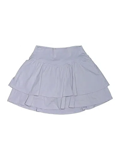 Pre-owned Gilly Hicks Casual Skirt In Gray