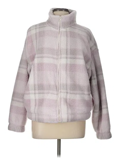 Pre-owned Gilly Hicks Fleece Jacket In Pink