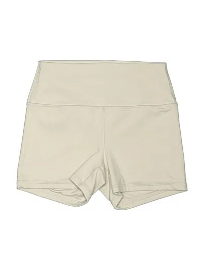 Pre-owned Gilly Hicks Khaki Shorts In Ivory