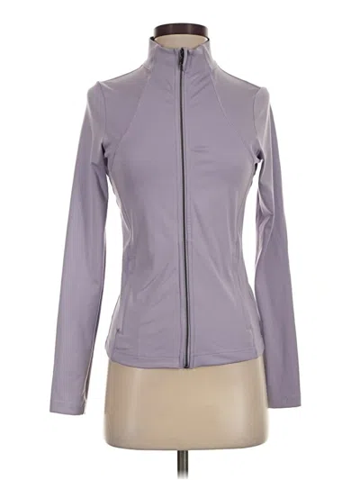 Pre-owned Gilly Hicks Long Sleeve Top Gray Turtleneck Tops