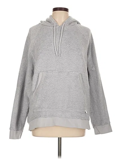 Pre-owned Gilly Hicks Pullover Hoodie In Gray