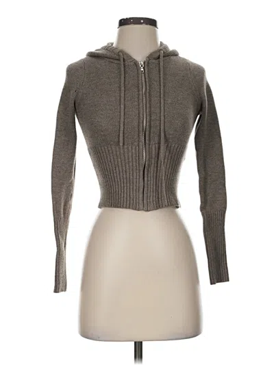 Pre-owned Gilly Hicks Pullover Sweater In Gray