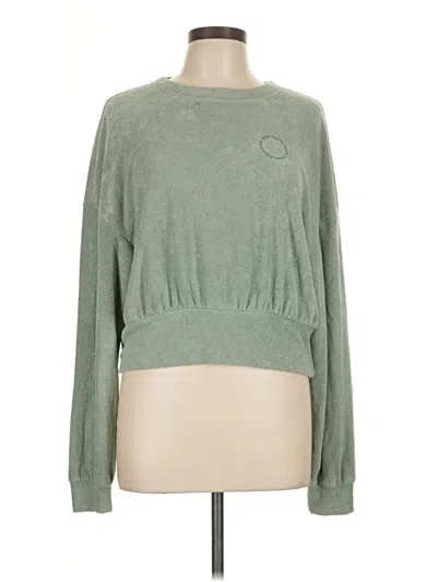 Pre-owned Gilly Hicks Pullover Sweater In Green