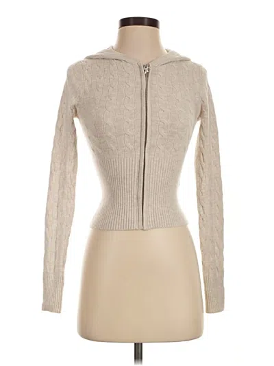 Pre-owned Gilly Hicks Pullover Sweater In Tan