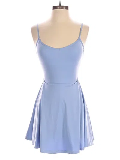 Pre-owned Gilly Hicks Romper In Blue