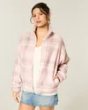 Gilly Hicks Sherpa Zip-up Sweatshirt