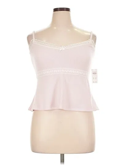 Pre-owned Gilly Hicks Sleeveless Blouse In Pink