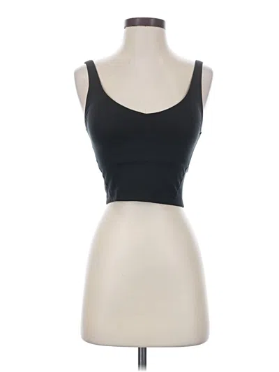 Pre-owned Gilly Hicks Sports Bra In Black