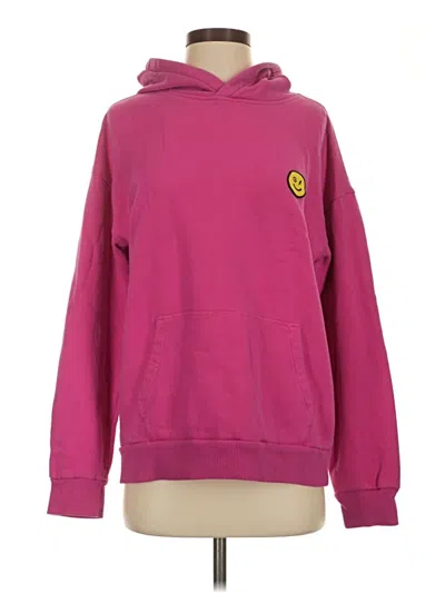Pre-owned Gilly Hicks Sweatshirt In Pink