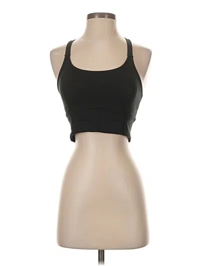 Pre-owned Gilly Hicks Tank Top Black Halter Neckline Tops