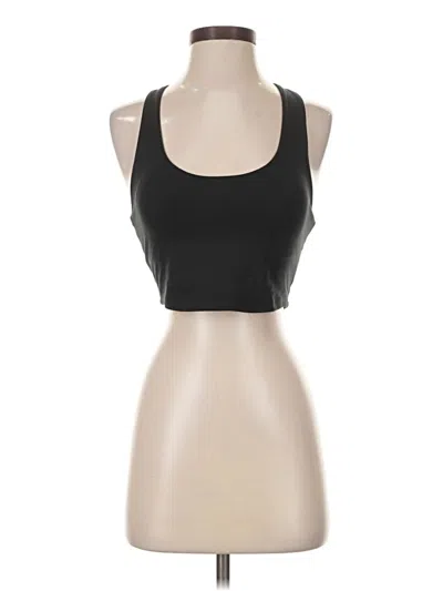 Pre-owned Gilly Hicks Tank Top Black Halter Neckline Tops