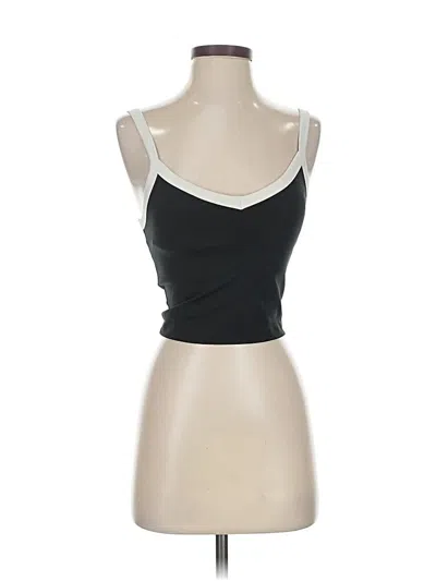 Pre-owned Gilly Hicks Tank Top Black Strapless Neckline Tops