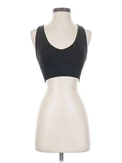 Pre-owned Gilly Hicks Tank Top Black Strapless Neckline Tops