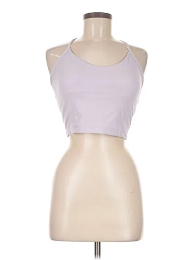 Pre-owned Gilly Hicks Tank Top Purple Halter Neckline Tops