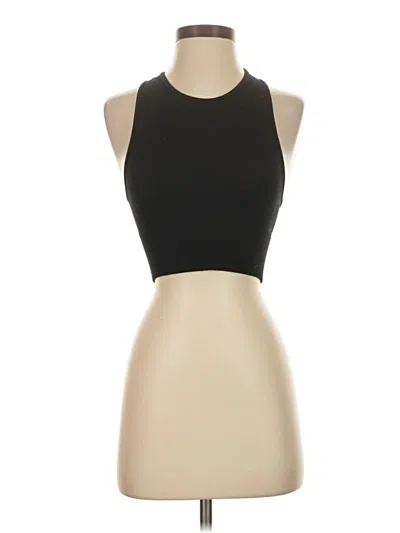 Pre-owned Gilly Hicks Tank Top Tan Halter Neckline Tops