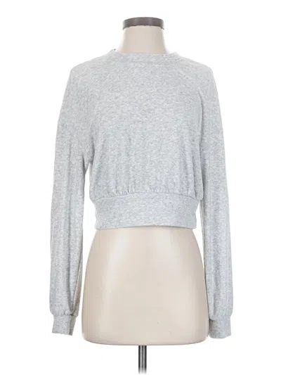 Pre-owned Gilly Hicks Turtleneck Sweater In Silver