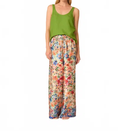 Gilner Farrar Ashton Sleeveless Top In Solid Ivy Green In Multi