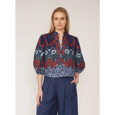 Gilner Farrar Bethany Blouse In Brown