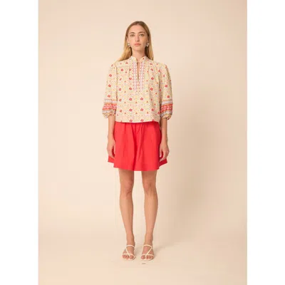 Gilner Farrar Bethany Blouse In Brown