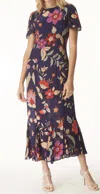 Gilner Farrar Chrissy Dress In Gypsy Garden Print In Multi