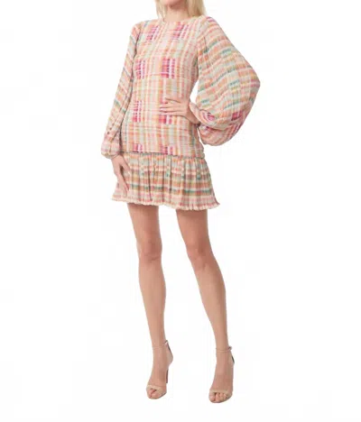 Gilner Farrar Dakota Dress In Cinque Terre In Pink