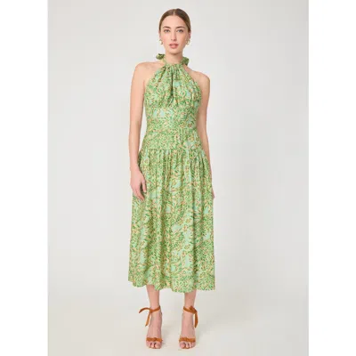 Gilner Farrar Darien Dress In Green
