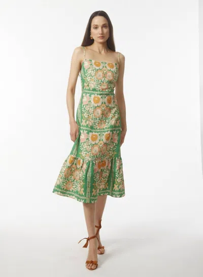 Gilner Farrar Devora Dress In Irish Rose In Green