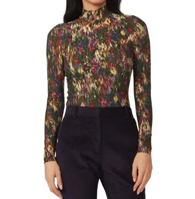 GILNER FARRAR EVIE TOP IN MOODY MOIRE