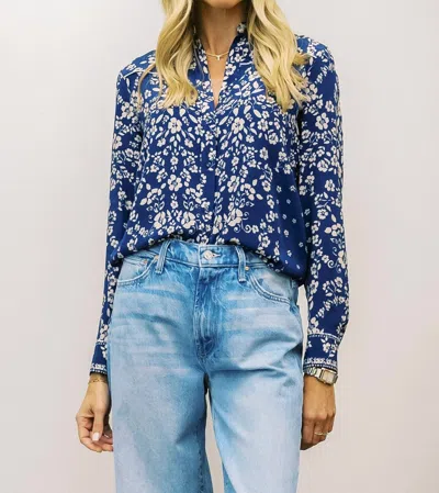 Gilner Farrar Florence Blouse In Mystic Meadow In Multi