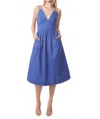 Gilner Farrar Floria Midi Dress In Blue In Blue
