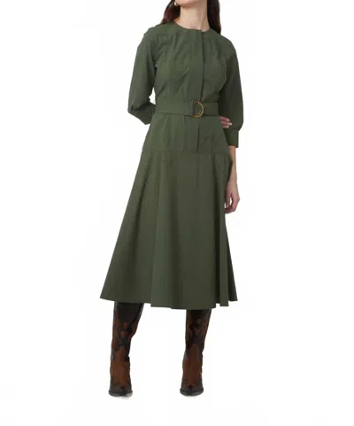 Gilner Farrar Gianna Dress In Oliver Green