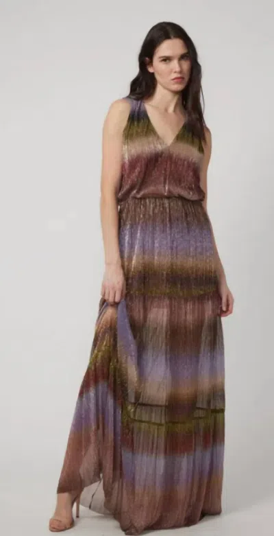 Gilner Farrar Inez Dress In Ethereal Voyage In Multi