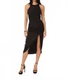Gilner Farrar Izzy Midi Dress In Black In Black