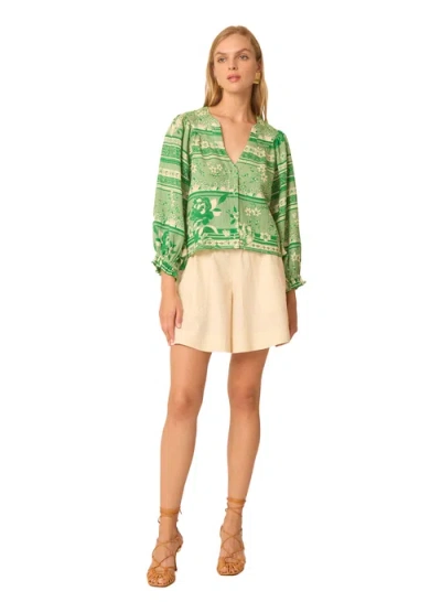 Gilner Farrar Kayla Blouse In Multi