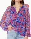 Gilner Farrar Kodi Blouse In Nantucket Pookie In Multi