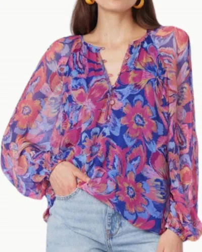 Gilner Farrar Kodi Blouse In Nantucket Pookie In Multi