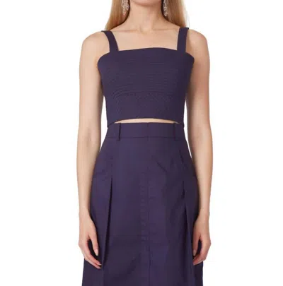 Gilner Farrar Kylian Top In Navy In Blue