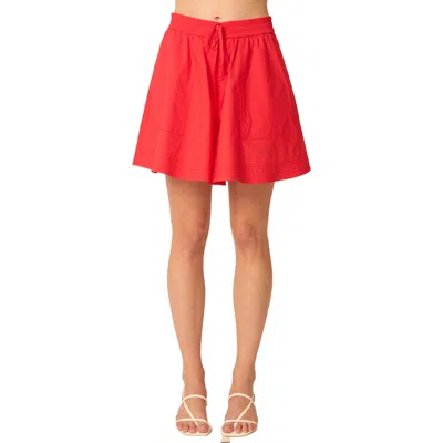 Gilner Farrar Lainey Shorts In Red