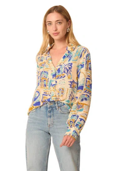 Gilner Farrar Lara Blouse In Multi