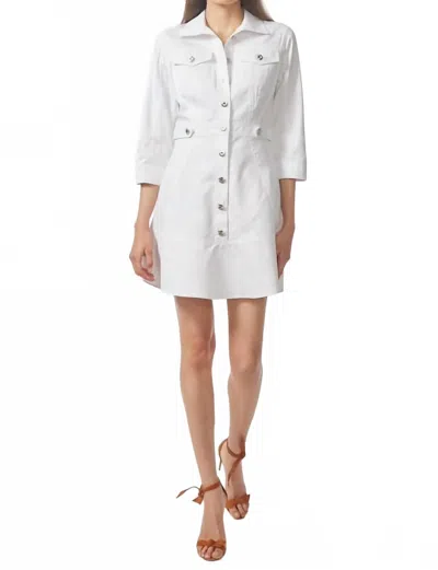 Gilner Farrar Livia Mini Dress In White
