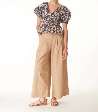 Gilner Farrar Lizzy Pant In Khaki In Blue